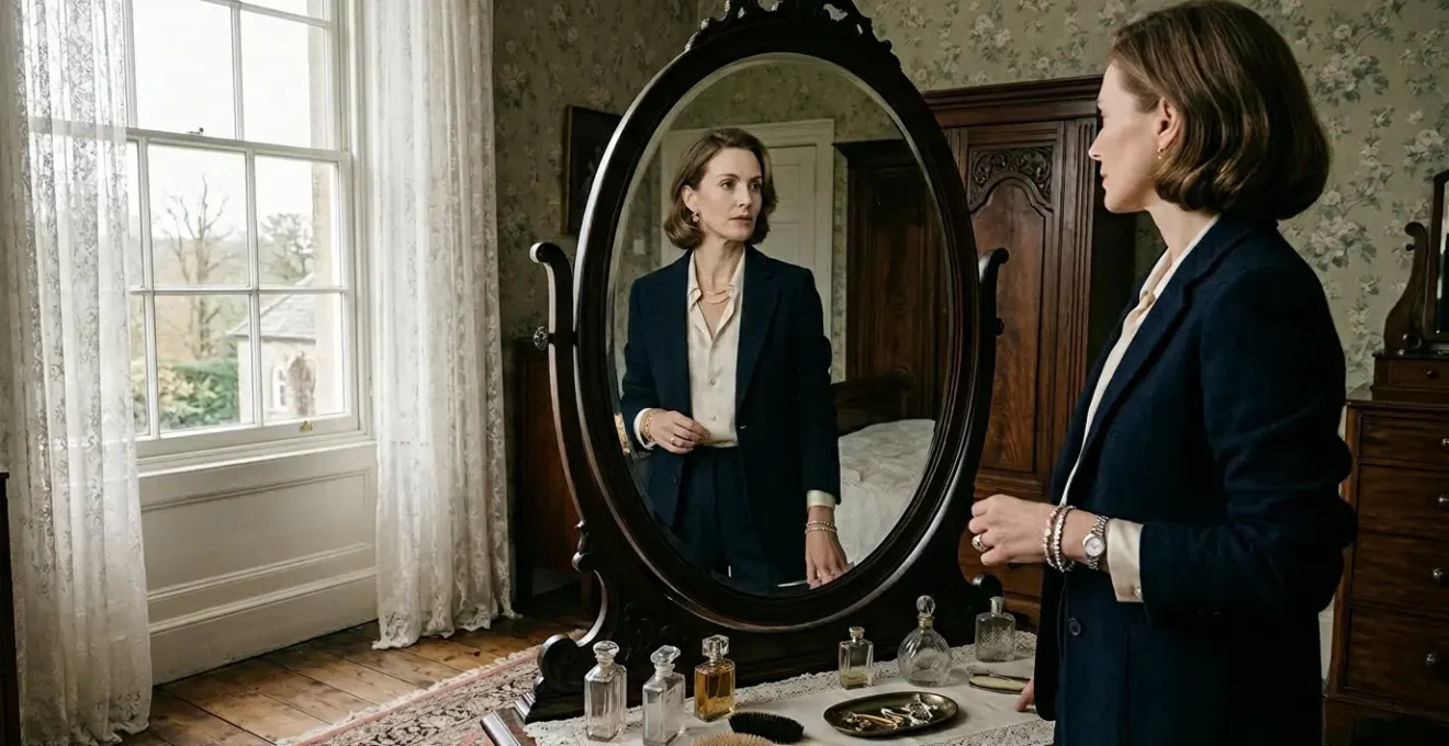 Comparison of gold and silver jewelry on pale British skin tone